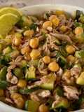 Salada de Grão com Curgete e Atum