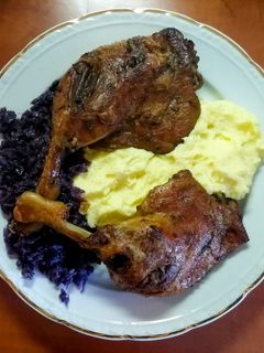 Kacsacomb lilakáposztával 🦆karácsonyi menü recept fotója