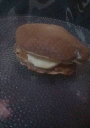 Una foto de Tortitas calientes (hot cakes) de chocolate