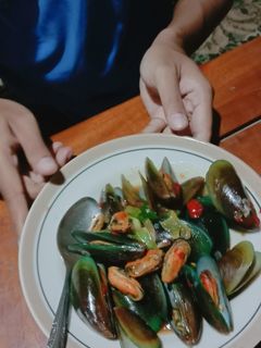 Foto resep Kerang hijau saos lada hitam