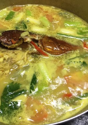 Foto resep 109. Bandeng Asap Kuah Santan