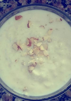 A picture of Rice Milk kheer.