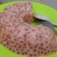 รูปของ Pudding polkadot (pudding susu mutiara)
