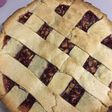 Kuchen de mermelada y manzanas