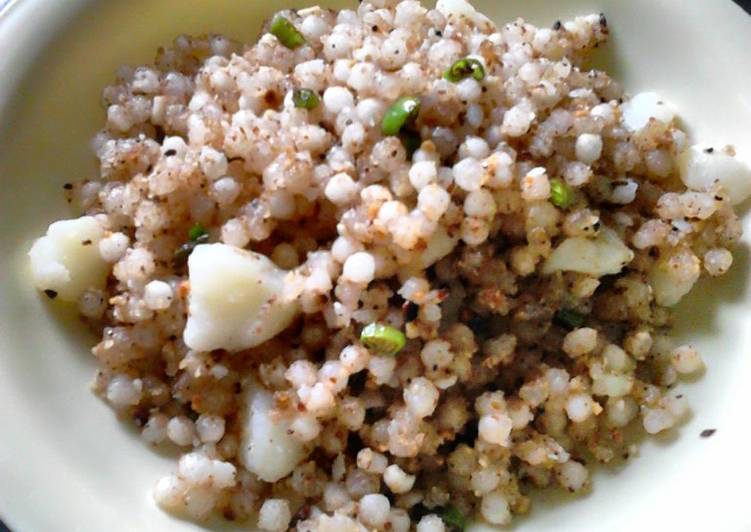 Recipe of Speedy Sabudana(sago)khichdi