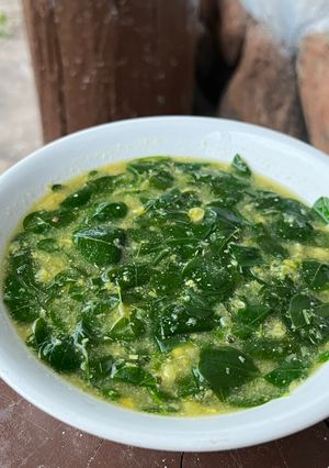 Foto resep Jangan Menir Daun Kelor