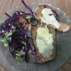 Una foto de Milanesas de berenjena