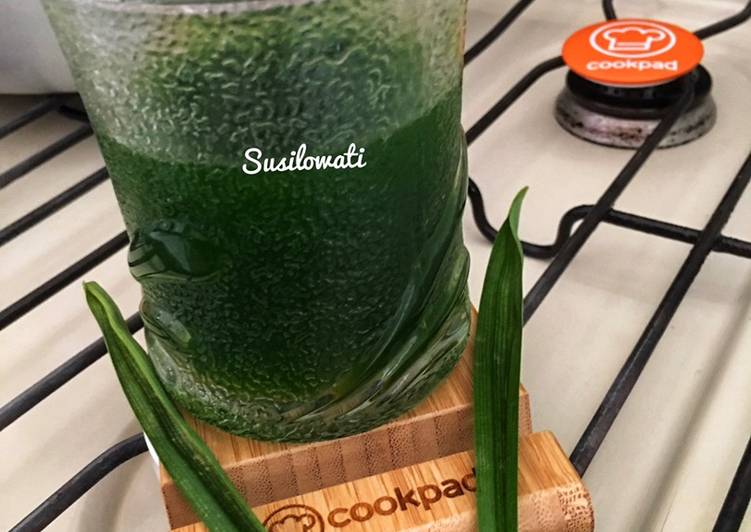 Cara Gampang Membuat Ekstrak Pandan yang Lezat