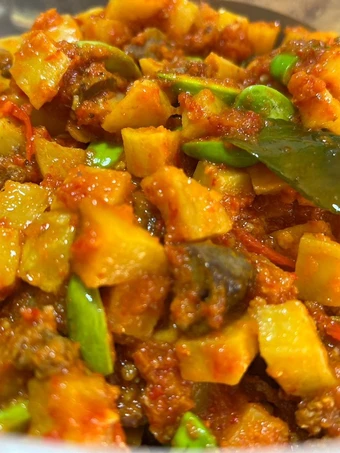 Easy Way Prepare Sambel Goreng Kentang campur ati ayam dan petai (pelengkap tumpeng) the  Makes Drooling Tasty