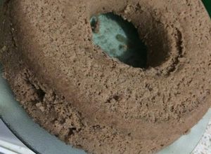 Una foto de Torta de chocolate en microondas