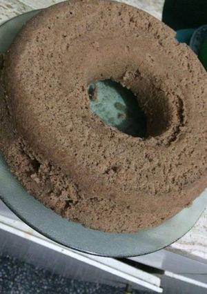 Una foto de Torta de chocolate en microondas