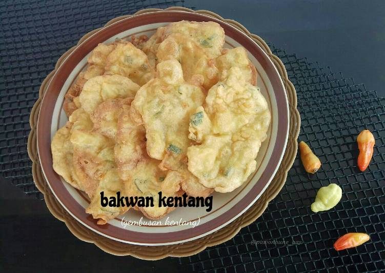 Bakwan Kentang (aka Gembusan Telur & Kentang)