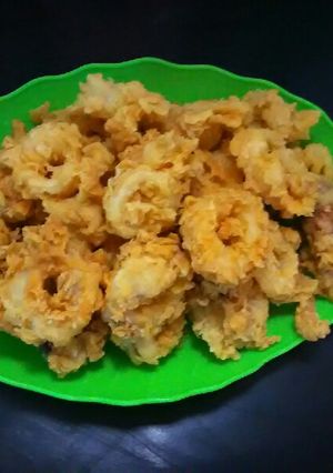 Foto resep Cumi goreng tepung