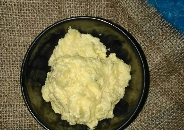 Butter cream homemade