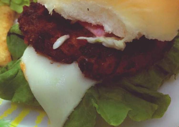 Steps to Prepare Award-winning Cheesy mini burger