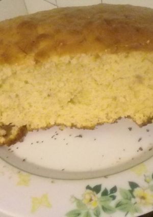 Una foto de Torta rica de banana🍌🍌😍!!!