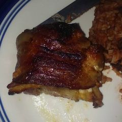 A picture of Jalapeno & cream cheese stuffed chicken.