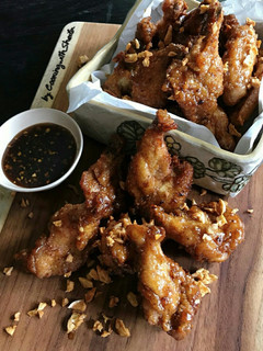 Foto resep Garlic Honey Sticky Chicken Wings