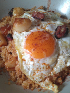 Una foto de Falsas migas extremeñas de cous cous