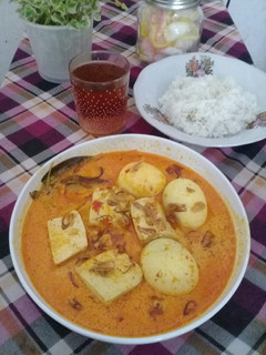 Foto resep Gulai tahu telur