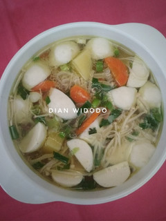 Foto resep Sup Jamur Enoki
