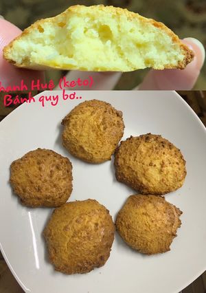 Hình của món Bánh quy bơ keto.