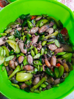 Foto resep Oseng Baby Cumi Petai