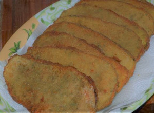 Una foto de Milanesas de Berenjenas