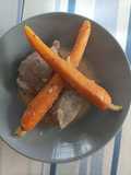 Filet mignon aux carottes