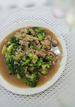 Foto resep Brokoli Cah Ayam