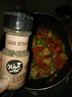 Foto resep Tumis sosis sayur lada hitam
