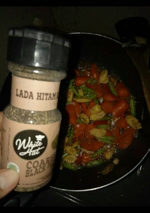 Foto resep Tumis sosis sayur lada hitam
