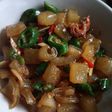 Oseng kikil cabe ijo