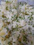 Papas mayo con ciboulette