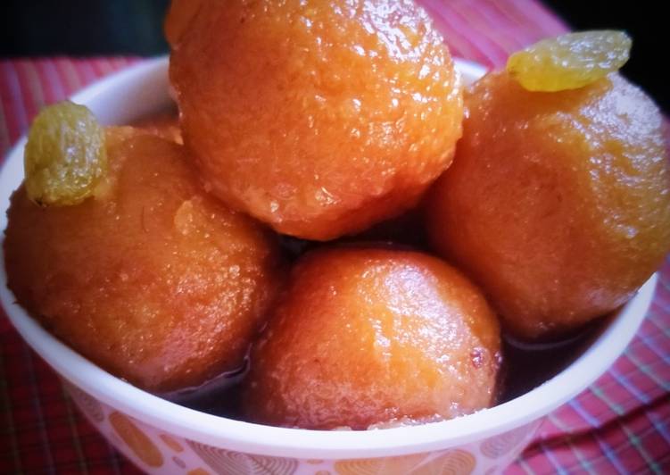 Recipe of Speedy Bread gulab jamun