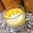 Pudding de chia avec smoothie à l’ananas