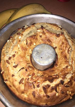 Una foto de Budín de Banana