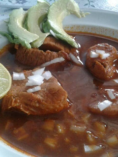Una foto de Pierna de cerdo a los 5 chiles