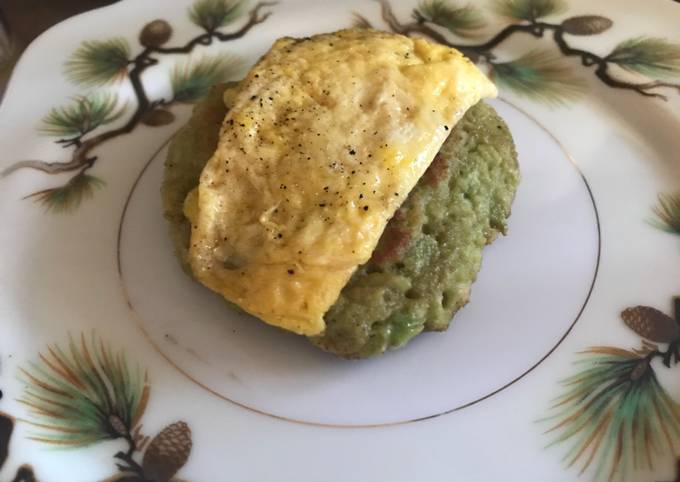 Fried Avocado and Egg