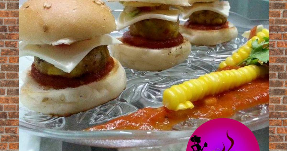 Corn Tikki Burger Recipe by Dr. Lina Patel Cookpad