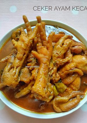 Foto resep Ceker ayam kecap