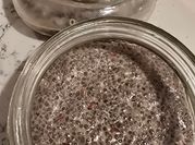 A picture of chia seed pudding