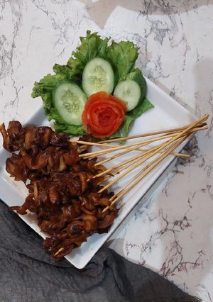Foto resep Sate Jamur