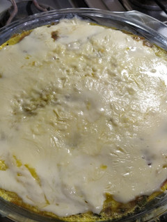 Una foto de Lasañas de zucchini con salsa blanca de verdeo