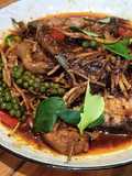 Pad Cha Catfish with Chili Paste