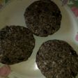 Hamburguesas veganas de poroto negro y arroz