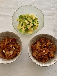 Una foto de Tartar de atún
