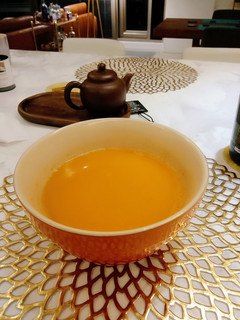 素食南瓜湯(家常好湯)(方便素)(一鍋到底之簡單料理)(快速料理)(清冰箱料理) 的食譜成品照片