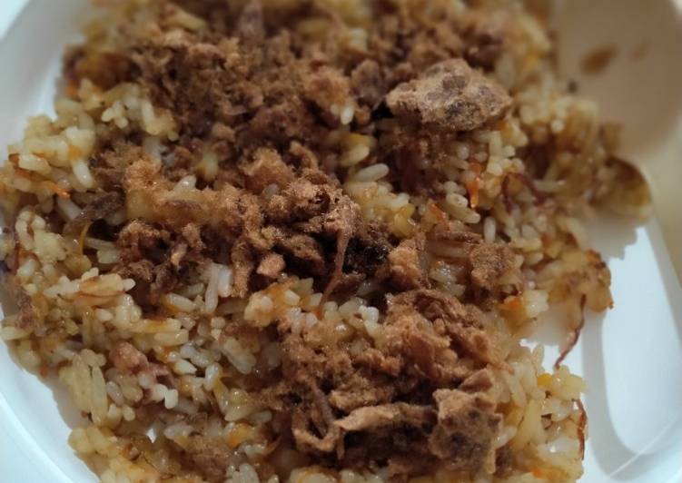 Proses meracik Nasi goreng simple buat anak sayang Brylian ❤️ yang mudah