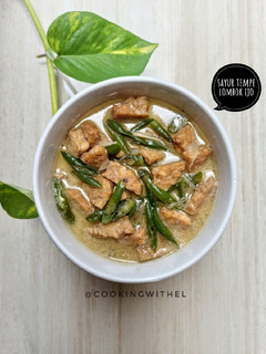 Foto resep Sayur tempe lombok ijo